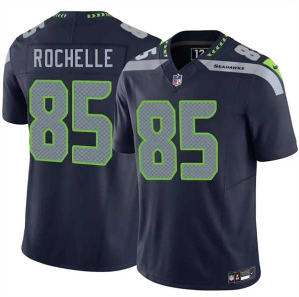 Mens Seattle Seahawks #85 Rashad Rochelle Navy 2026 Draft F.U.S.E. Vapor Untouchable Limited Stitched Jersey Dzhi->seattle seahawks->NFL Jersey