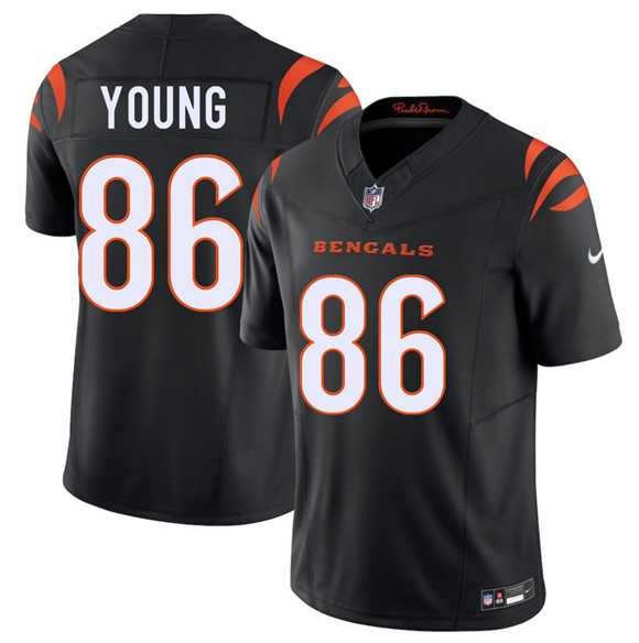 Mens Cincinnati Bengals #86 Colbie Young Black 2026 Draft F.U.S.E. Vapor Untouchable Limited Stitched Jersey Dzhi->cincinnati bengals->NFL Jersey