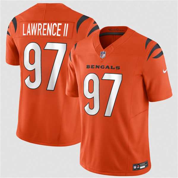 Mens Cincinnati Bengals #97 Dexter Lawrence II Orange 2026 F.U.S.E. Vapor Untouchable Limited Stitched Jersey Dzhi->cincinnati bengals->NFL Jersey