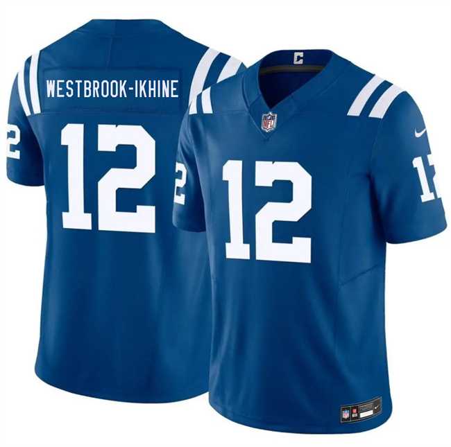 Mens Indianapolis Colts #12 Nick Westbrook-Ikhine Blue 2026 F.U.S.E. Vapor Limited Stitched Jersey Dzhi->indianapolis colts->NFL Jersey
