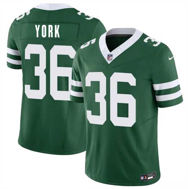 Mens New York Jets #36 Cade York Green 2026 F.U.S.E. Vapor Untouchable Limited Stitched Jersey Dzhi->new york jets->NFL Jersey