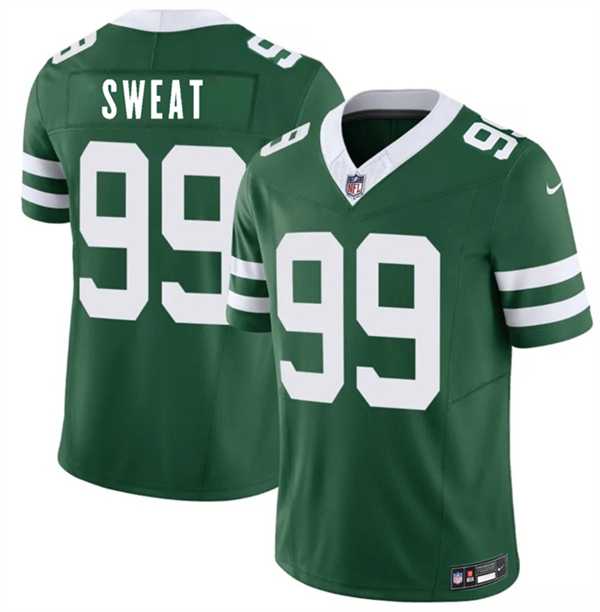 Mens New York Jets #99 TVondre Sweat Green 2026 F.U.S.E. Vapor Untouchable Limited Stitched Jersey Dzhi->new york jets->NFL Jersey