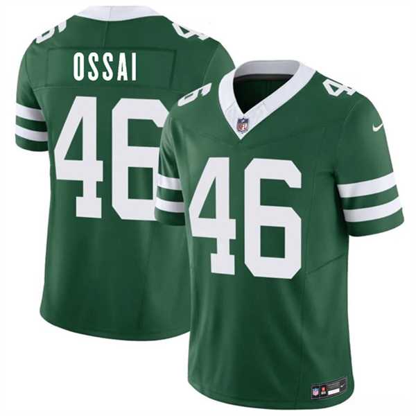 Mens New York Jets #46 Joseph Ossai Green 2026 F.U.S.E. Vapor Untouchable Limited Stitched Jersey Dzhi->new york jets->NFL Jersey