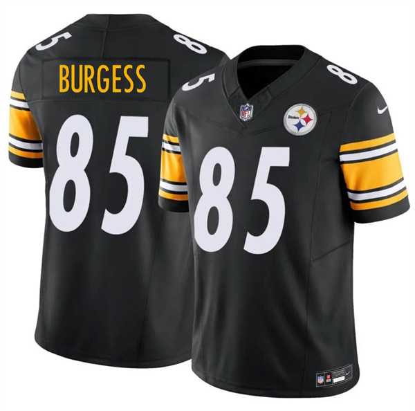 Mens Pittsburgh Steelers #85 Cole Burgess Black 2026 F.U.S.E. Vapor Limited Stitched Jersey Dzhi->pittsburgh steelers->NFL Jersey