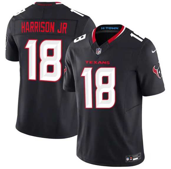 Mens Houston Texans #18 Marvin Harrison Jr. Navy 2nd Alternate 2026 F.U.S.E. Vapor Limited Stitched Jersey Dzhi