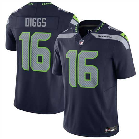 Mens Seattle Seahawks #16 Trevon Diggs Navy 2026 F.U.S.E. Vapor Untouchable Limited Stitched Jersey Dzhi