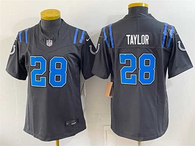 Youth Indianapolis Colts #84 Tyler Warren Dark Gray 2026 F.U.S.E. Rivalries Collection Limited Stitched Jersey