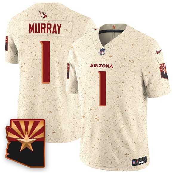 Mens Arizona Cardinals #1 Kyler Murray 2025 F.U.S.E. Rivalries Vapor Untouchable Limited Stitched Jersey Dzhi