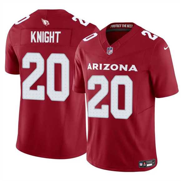 Mens Arizona Cardinals #20 Bam Knight Red 2025 F.U.S.E. Vapor Untouchable Limited Stitched Jersey