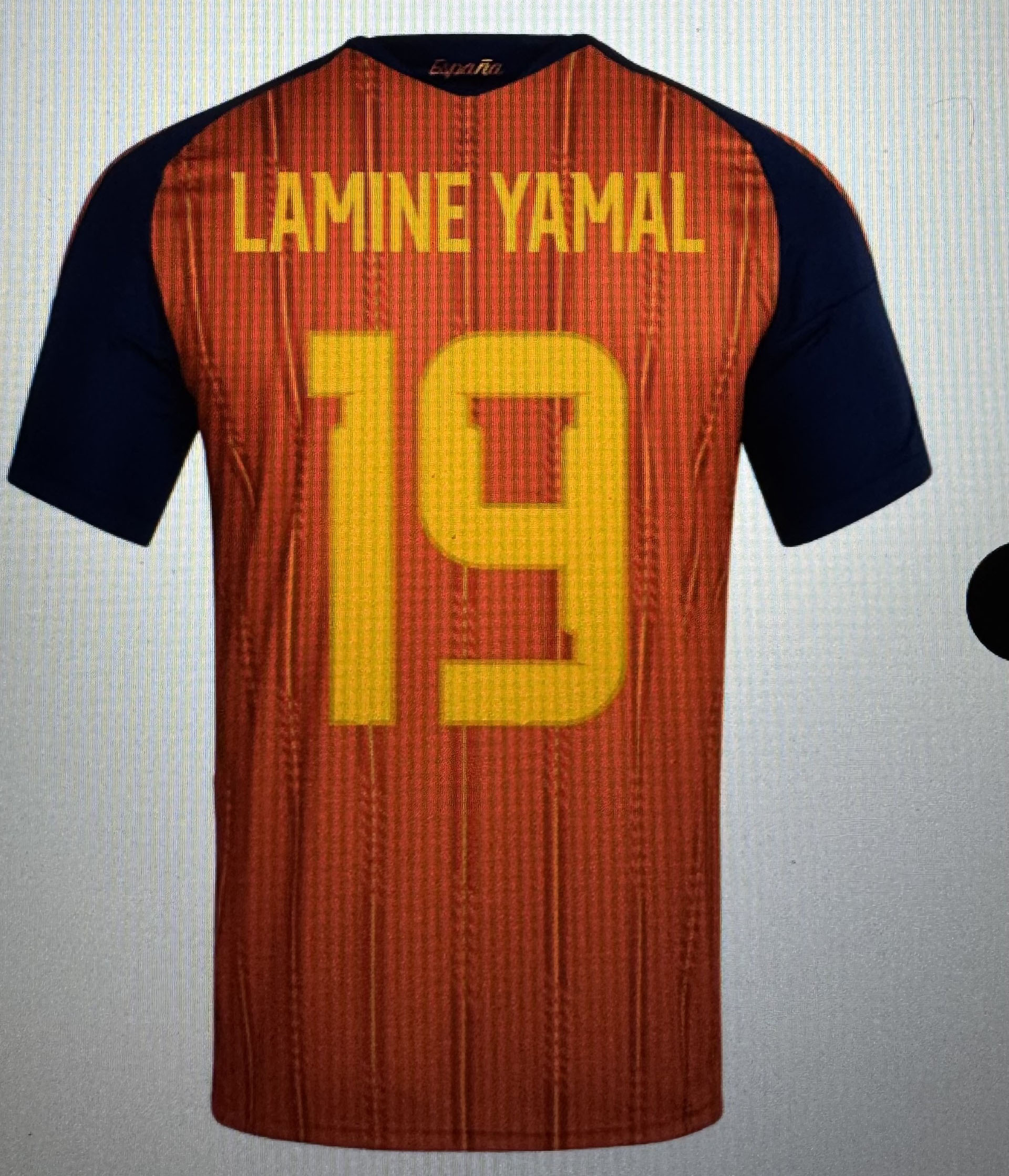 Men Spain YAMAL #19 soccer jerseys->->Soccer Country Jersey