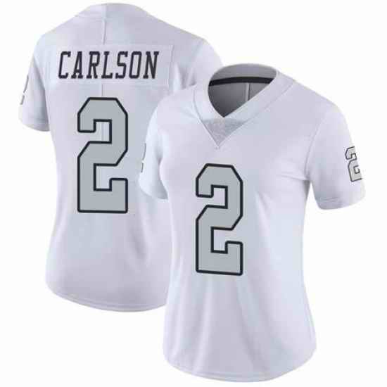 Women Las Vegas Raiders #2 Daniel Carlson Colour Rush Limited Jersey