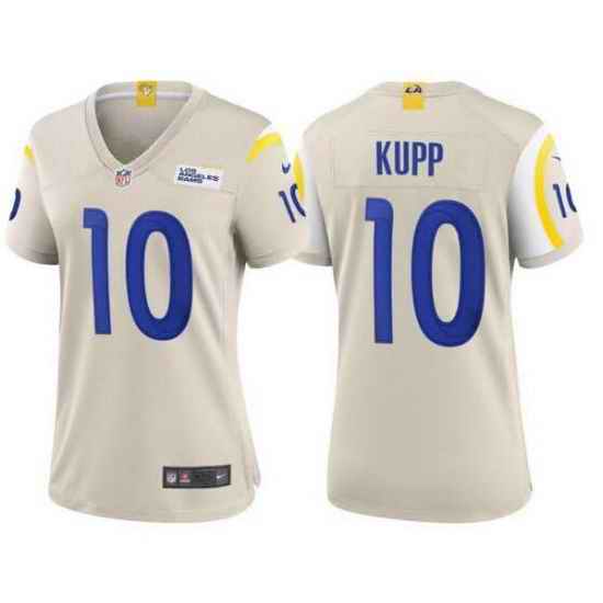 Women's Los Angeles Rams #10 Cooper Kupp Nike Bond Game Jersey