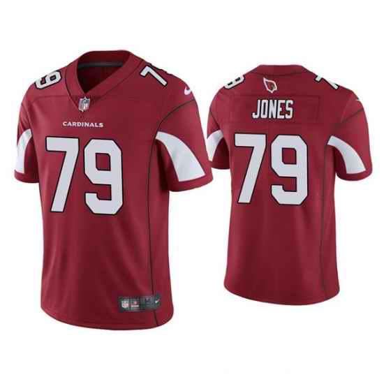 Men Arizona Cardinals #79 Josh Jones Red Vapor Untouchable Limited Stitched Jersey