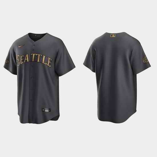 Men Seattle Mariners 2022 Mlb All Star Game Charcoal  Jersey