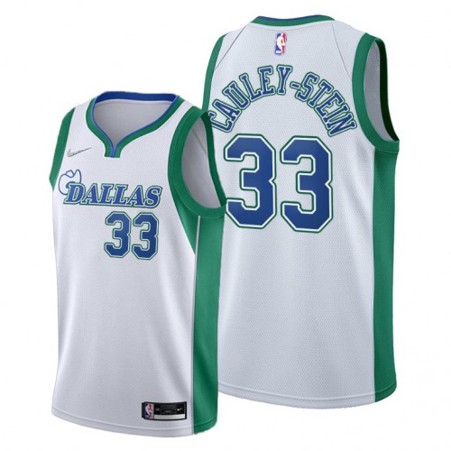 Dallas Dallas Mavericks #33 Willie Cauley-Stein Youth 2021-22 City Edition White NBA Jersey Youth