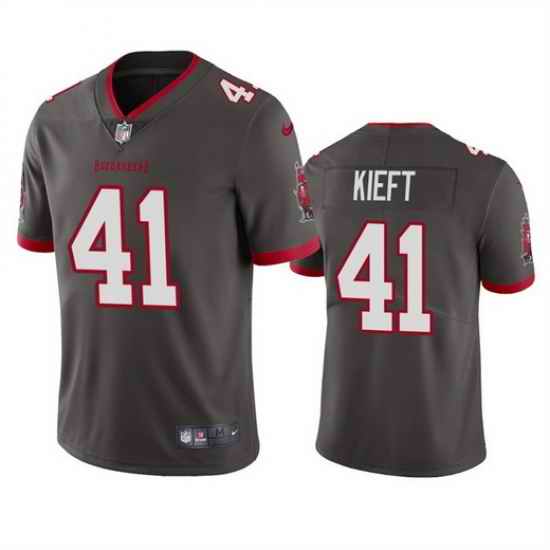 Men Tampa Bay Buccaneers #41 Ko Kieft Grey Vapor Untouchable Limited Stitched Jersey