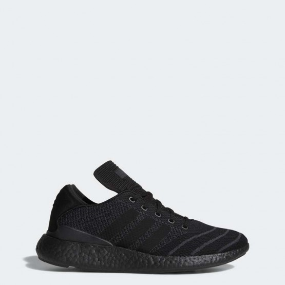 Mens Core Black Adidas Originals Busenitz Pureboost Primeknit Shoes 117KMDTU