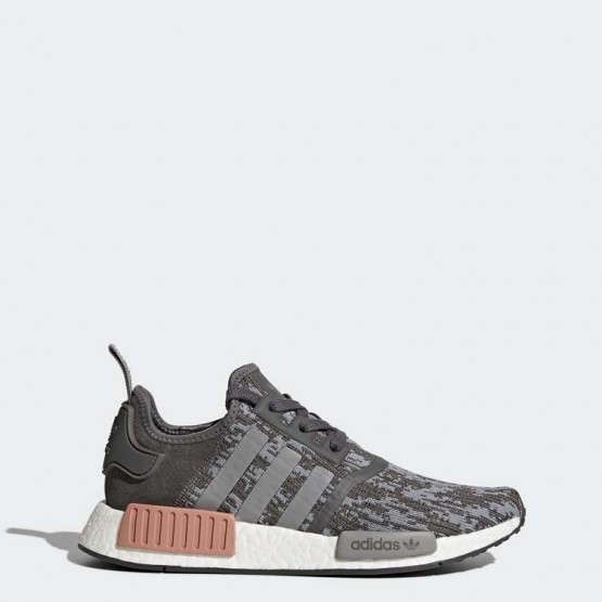 Womens Grey/Raw Pink Adidas Originals Nmd_r1 Shoes 348XGMIH