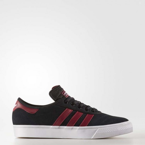 Mens Core Black/Cardinal/White Adidas Originals Adiease Premiere Shoes 368SZOAW