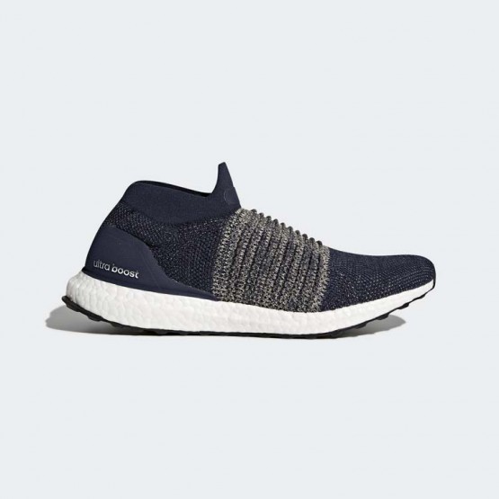 Mens Dark Blue Adidas Ultraboost Laceless Running Shoes 413TKZQR