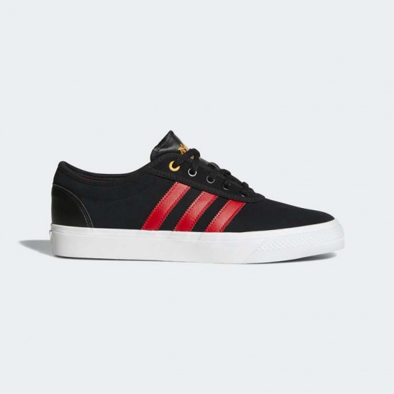 Mens Core Black/Scarlet/White Adidas Originals Adiease Shoes 455MOTUW