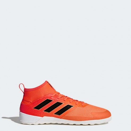 Mens Solar Red/Core Black/Solar Orange Adidas Ace Tango 17.3 Indoor Soccer Cleats 487SZDKC