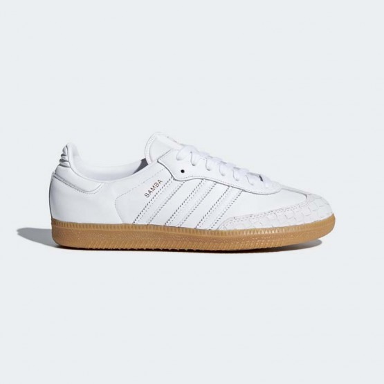 Womens White Adidas Originals Samba Shoes 616ENDUQ