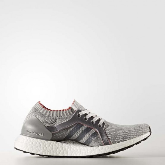 Womens Grey/Pearl Grey Adidas Ultraboost X Running Shoes 636XLISB