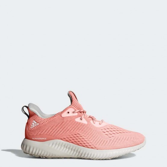 Womens Icey Pink/Trace Pink Adidas Alphabounce Em Running Shoes 835UHTFR