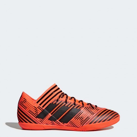 Mens Solar Orange/Core Black/Solar Red Adidas Nemeziz Tango 17.3 Indoor Soccer Cleats 927VTEJA