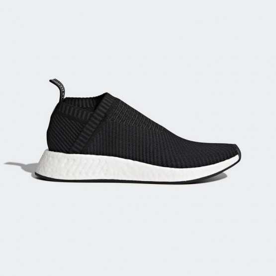 Mens Core Black/Red Solid Adidas Originals Nmd_cs2 Primeknit Shoes 944XYUMI