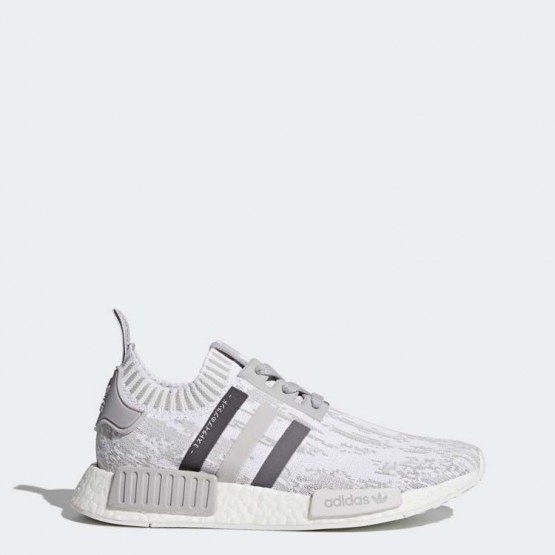 Womens Grey Adidas Originals Nmd_r1 Primeknit Shoes 947QYDRP