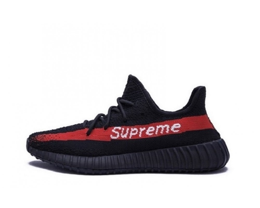 Supreme x Yeezy Boost 350 V2 Black Red SA9413